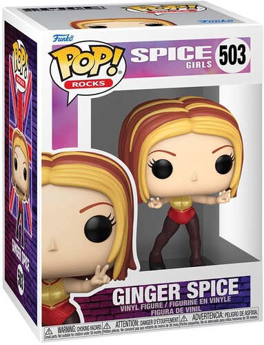 Spice Girls - Funko Pop! Rocks: Spice Girls - Ginger Spice (Wannabe) in the group MERCHANDISE / Merch / Pop-Rock at Bengans Skivbutik AB (5683392)