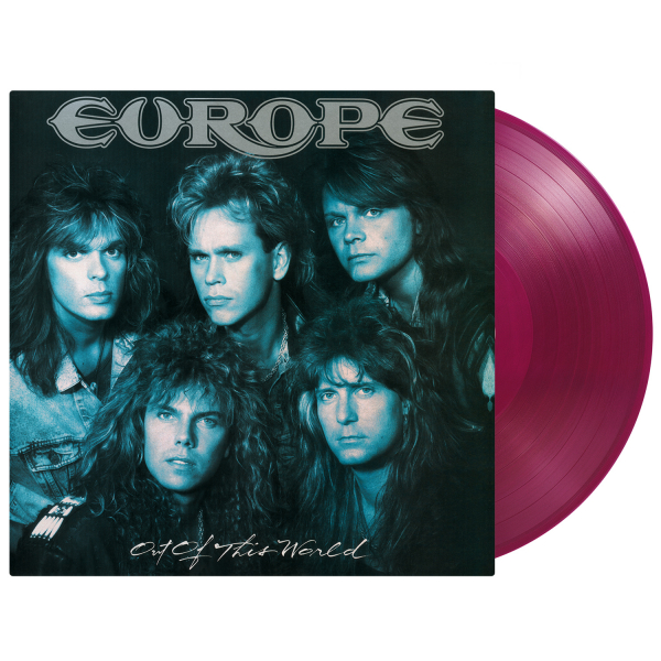 Europe - Out Of This World (Ltd Numbered Purple Vinyl) in the group VINYL / Classic Albums at Bengans Skivbutik AB (5683540)