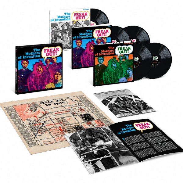 Frank Zappa & The Mothers Of Invention - Freak Out! (5Lp 60Th Anniversary Box Set Edition) in the group VINYL / Upcoming releases / Pop-Rock at Bengans Skivbutik AB (5683613)