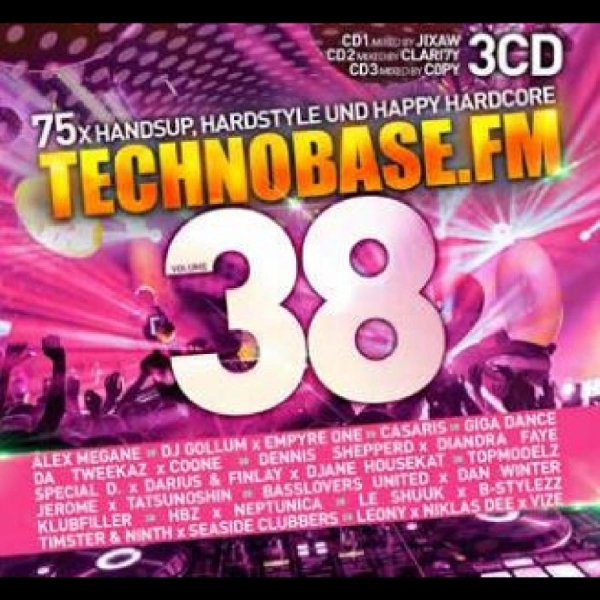 Various Artists - Technobase.Fm Vol. 38 in the group CD / Bestsellers at Bengans Skivbutik AB (5684231)
