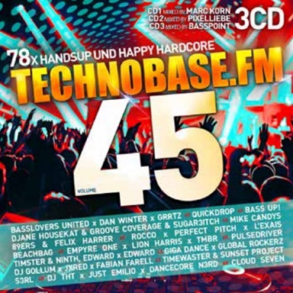 Various Artists - Technobase.Fm Vol. 45 in the group CD / Bestsellers at Bengans Skivbutik AB (5684248)