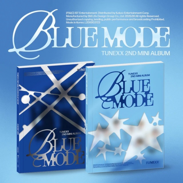 Tunexx - Blue Mode (Random Ver.) in the group CD / Upcoming releases / K-Pop at Bengans Skivbutik AB (5684484)