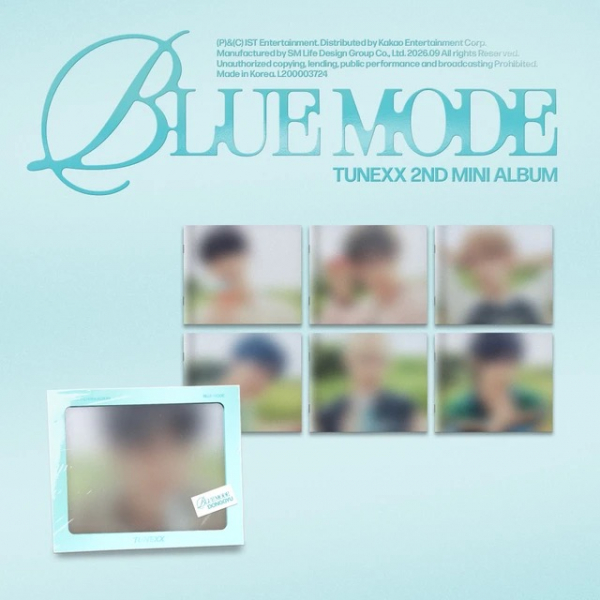 Tunexx - Blue Mode (Individual Mode Ver.) (Random Ver.) in the group CD / Upcoming releases / K-Pop at Bengans Skivbutik AB (5684485)