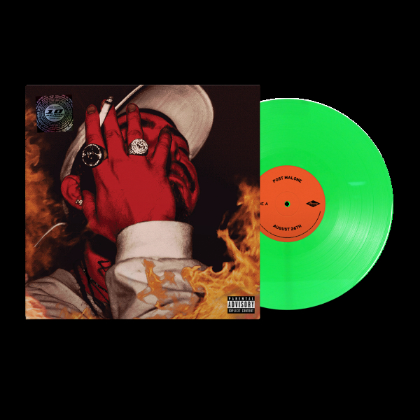 Post Malone - August 26 (10Th Anniversary Spring Leaf Green Vinyl) in the group VINYL / Upcoming releases / Hip Hop-Rap at Bengans Skivbutik AB (5684581)