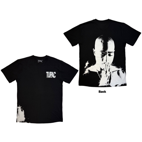 Tupac - Prayer Aop Uni Bl T-Shirt in the group MERCH / Clothing / T-shirts at Bengans Skivbutik AB (5685395r)