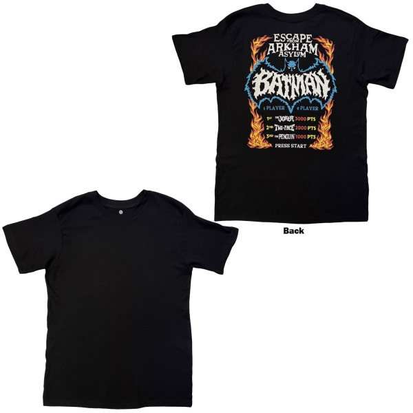 Batman - Escape From Arkham Uni Bl T-Shirt in the group MERCH / Clothing / T-shirts at Bengans Skivbutik AB (5685400r)