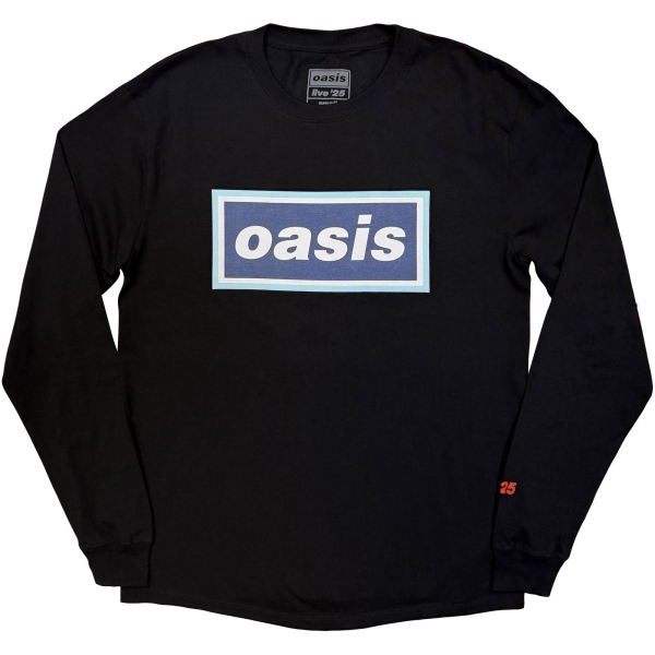 Oasis - 96 Blue Logo Uni Bl Longsleeve in the group MERCH / Clothing / Long sleeves & jerseys at Bengans Skivbutik AB (5685480r)