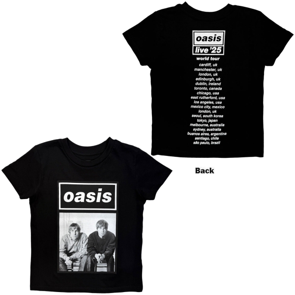 Oasis - Wonderwall Live '25 World Boys Bl T-Shirt in the group MERCH / Clothing / Kids' clothing at Bengans Skivbutik AB (5685493r)