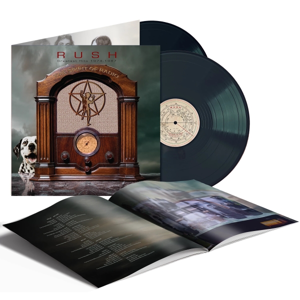 Rush - The Spirit Of Radio: Greatest Hits 1974-1987 (Black 2LP) in the group VINYL / Upcoming releases / Best Of,Pop-Rock at Bengans Skivbutik AB (5685669)