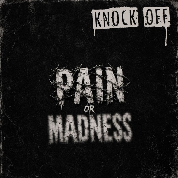 Knock Off - Pain Or Madness (Gold W/Red Splatte in the group VINYL / Upcoming releases / Pop-Rock at Bengans Skivbutik AB (5685680)