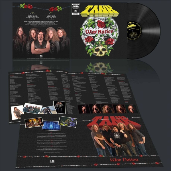 Tank - War Nation (Black Vinyl Lp) in the group VINYL / Upcoming releases / Hårdrock at Bengans Skivbutik AB (5685829)