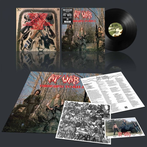 At War - Ordered To Kill (Black Vinyl Lp) in the group VINYL / Upcoming releases / Hårdrock at Bengans Skivbutik AB (5685833)