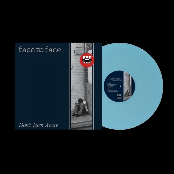 Face To Face - Don't Turn Away (Light Blue Vinyl L in the group VINYL / Upcoming releases / Pop-Rock at Bengans Skivbutik AB (5685912)