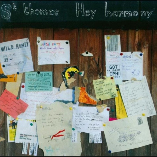 St. Thomas - Hey Harmony in the group VINYL / Upcoming releases / Pop-Rock at Bengans Skivbutik AB (5686072)