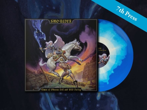 Smoulder - Times Of Obscene Evil And Wild (Blu in the group VINYL / Hårdrock at Bengans Skivbutik AB (5686084)