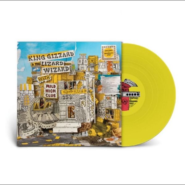 King Gizzard & The Lizard Wizard Fe - Sketches Of Brunswick East in the group VINYL / Upcoming releases / Pop-Rock at Bengans Skivbutik AB (5686229)