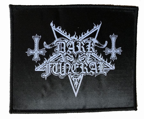 Dark Funeral - Patch Logo (8,2 X 9,9 Cm) in the group MERCHANDISE / Accessoarer / Kommande / Hårdrock at Bengans Skivbutik AB (5686280)