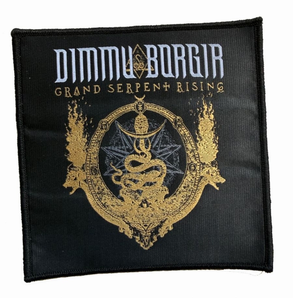 Dimmu Borgir - Patch Grand Serpent Rising Slv (9,6 in the group MERCH at Bengans Skivbutik AB (5686284)