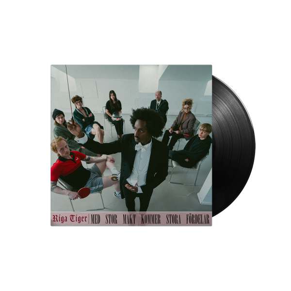 Riga Tiger - Med Stor Makt Kommer Stora Fördelar in the group VINYL / Upcoming releases / Pop-Rock,Svensk Musik at Bengans Skivbutik AB (5686313)
