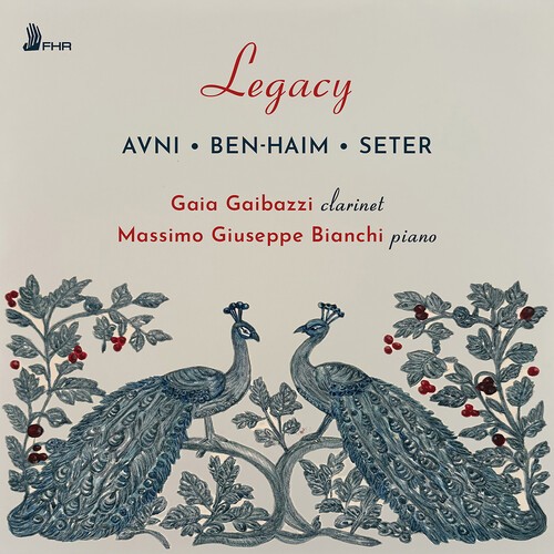 Gaia Gaibazzi Massimo Giuseppe Bia - Avni, Ben-Haim & Seter: Legacy - Co in the group CD / Klassiskt at Bengans Skivbutik AB (5686377)