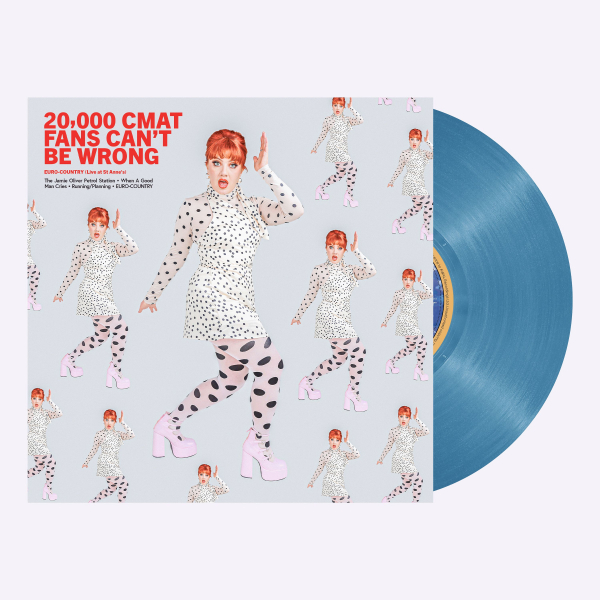 Cmat - Euro-Country (Live At St Anne’S) Transparent Blue Vinyl in the group VINYL / Upcoming releases / Pop-Rock at Bengans Skivbutik AB (5686514)