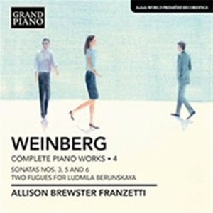 Weinberg - Piano Works Vol 4 in the group Externt_Lager /  at Bengans Skivbutik AB (568680)