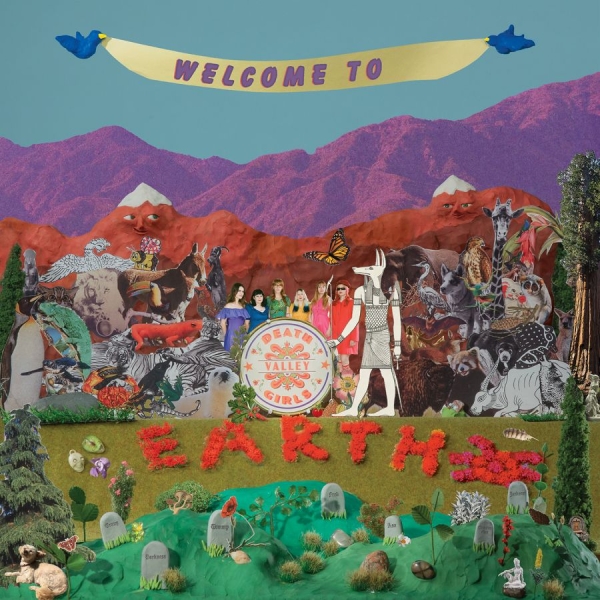 Death Valley Girls - Welcome To Earth (Coke Bottle Green in the group VINYL / Upcoming releases / Pop-Rock at Bengans Skivbutik AB (5686814)