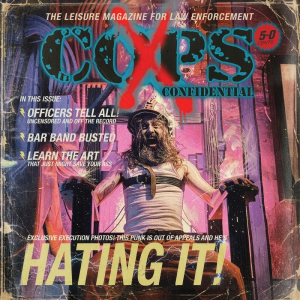 X-Cops - Confidential (Cop Blue Vinyl) in the group VINYL / Upcoming releases / Hårdrock at Bengans Skivbutik AB (5686839)