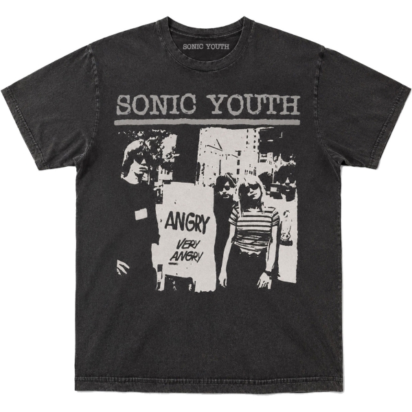 Sonic Youth - Angry Uni Bl T-Shirt in the group MERCHANDISE / T-shirt / Kommande / Pop-Rock at Bengans Skivbutik AB (5686910r)