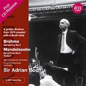 Brahms - Symphony No 4 in the group Externt_Lager /  at Bengans Skivbutik AB (568706)