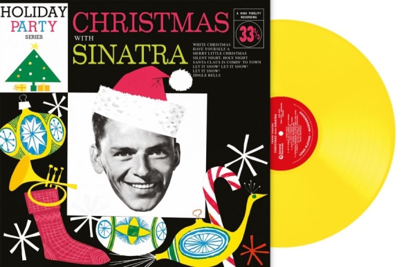 Sinatra Frank - Christmas With Sinatra (Yellow Viny in the group VINYL / Upcoming releases / Julmusik at Bengans Skivbutik AB (5687164)