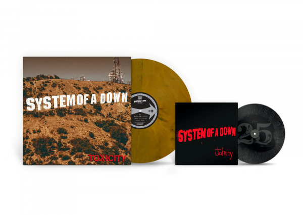 System Of A Down - Toxicity (25Th Anniversary Ltd Retail Yellow Marble Lp +7