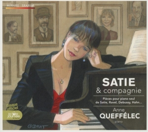 Queffelec - Satie & Compagnie in the group CD / Klassiskt at Bengans Skivbutik AB (568723)