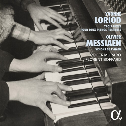 Roger Muraro Florent Boffard - Loriod & Messiaen: Piano Works in the group CD / Klassiskt at Bengans Skivbutik AB (5687263)