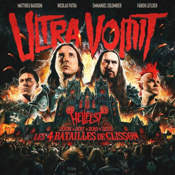Ultra Vomit - Hellfest: Les Quatre Batailles De C in the group MUSIK / CD+Blu-ray / Kommande / Hårdrock at Bengans Skivbutik AB (5687419)