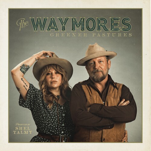 The Waymores - Greener Pastures (Green Vinyl) in the group VINYL / Country at Bengans Skivbutik AB (5688542)