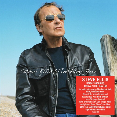 Steve Ellis - Finchley Boy (Signed Box Set) in the group CD / Pop-Rock at Bengans Skivbutik AB (5689192)