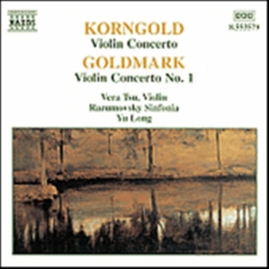 Korngold/Goldmark - Violin Concertos in the group Externt_Lager /  at Bengans Skivbutik AB (568947)