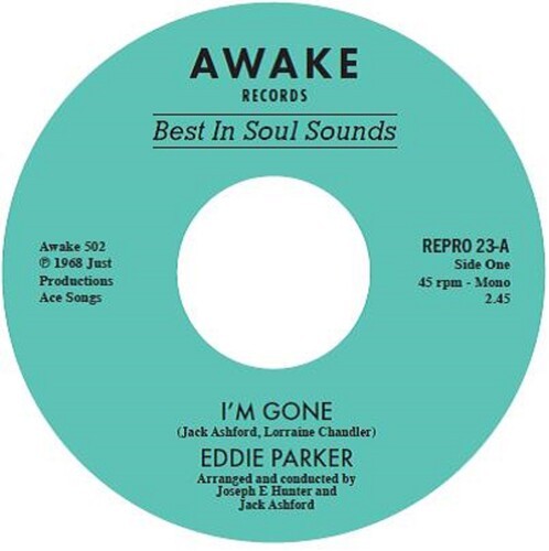 Eddie Parker - I'm Gone / Crying Clown in the group VINYL / Pop-Rock at Bengans Skivbutik AB (5689530)