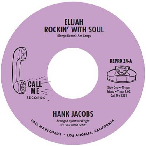 Hank Jacobs - Elijah Rockin' With Soul / East Sid in the group VINYL / Pop-Rock at Bengans Skivbutik AB (5689531)