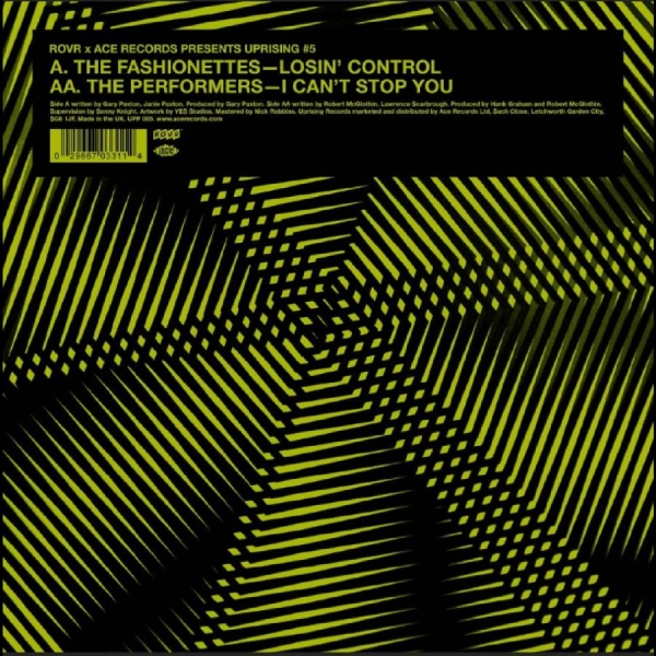 Losin Control / I Can't Stop You - The Fashionettes / The Performers in the group VINYL / Upcoming releases / Pop-Rock at Bengans Skivbutik AB (5689537)