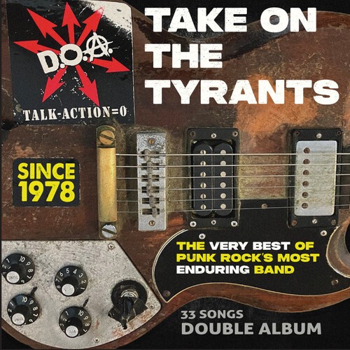 D.O.A. - Take On The Tyrants in the group CD / Pop-Rock at Bengans Skivbutik AB (5689564)