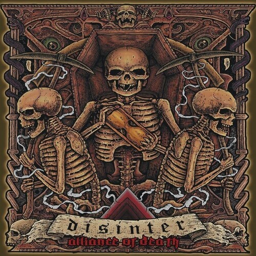 Disinter - Alliance Of Death in the group CD / Hårdrock at Bengans Skivbutik AB (5689624)