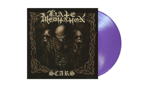 Hate Meditation - Scars (Purple Vinyl Lp) in the group VINYL / Hårdrock at Bengans Skivbutik AB (5690008)