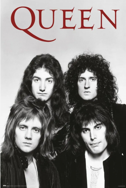 Queen - Band 91,5 X 61 Cm in the group MERCHANDISE / Poster / Pop-Rock at Bengans Skivbutik AB (5690070)