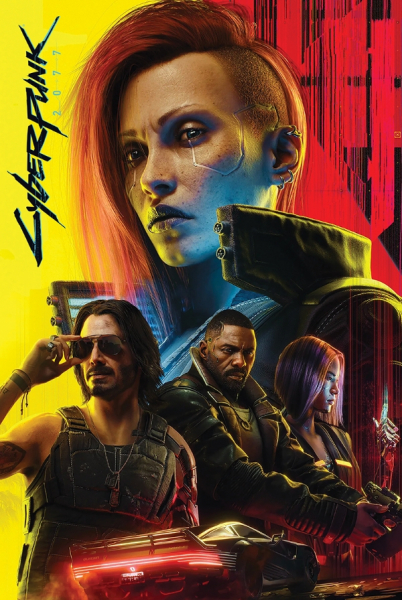 Game Poster - Cyberpunk 2077 91,5 x 61 cm in the group MERCHANDISE / Poster / Game Soundtrack at Bengans Skivbutik AB (5690295)
