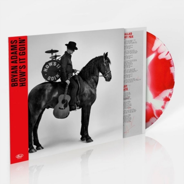 Adams Bryan - How's It Goin' (Red/White Sunburst in the group VINYL / Pop-Rock at Bengans Skivbutik AB (5690395)