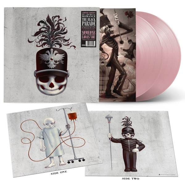 My Chemical Romance - The Black Parade (20Th Anniversary) Ltd Baby Pink Vinyl Album. Indie Exclusive. (6 Bonus Tracks) in the group VINYL / Upcoming releases / Pop-Rock at Bengans Skivbutik AB (5690400)