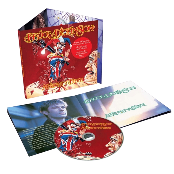 Bruce Dickinson - Accident Of Birth (2026 Remix & Remaster / Digipak 2CD) in the group CD / Pop-Rock at Bengans Skivbutik AB (5690557)