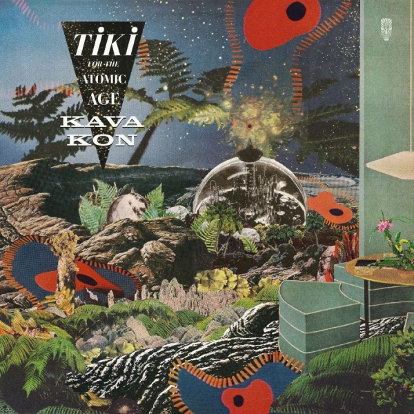 Kava Kon - Tiki For The Atomic Age (Gold Teal in the group VINYL / Upcoming releases / Pop-Rock at Bengans Skivbutik AB (5690599)